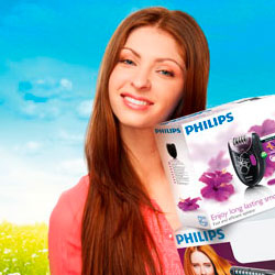 Листовки по весенней распродаже техники Philips