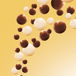 Этикет шоколада «Очень шоколадные пузырьки» под маркой «Россия — Щедрая Душа»